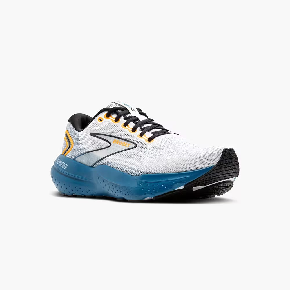 Brooks Glycerin 21 Road Running Shoes - White/Blue