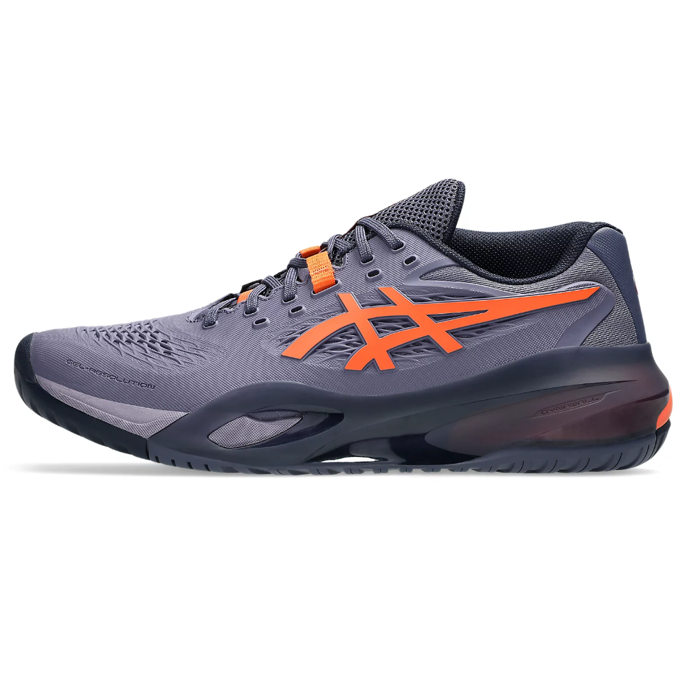 ASICS Men's GEL Resolution X Clay - Greyish Purple/Nova Orange
